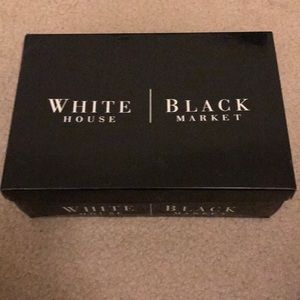 White House Black Market Red High Heels